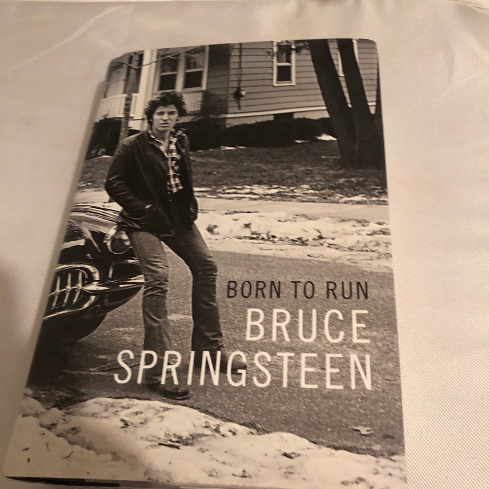 Born to Run by Bruce Springsteen Hardback Book- 863 $20 or $15 w/offer